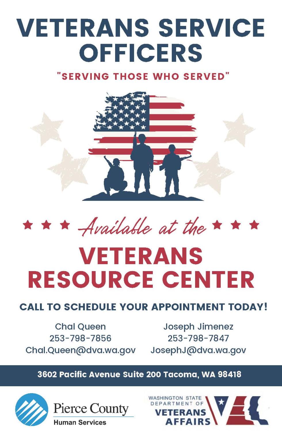 WDVA Veterans Corps Navigator Veteran & Military Resource Center
